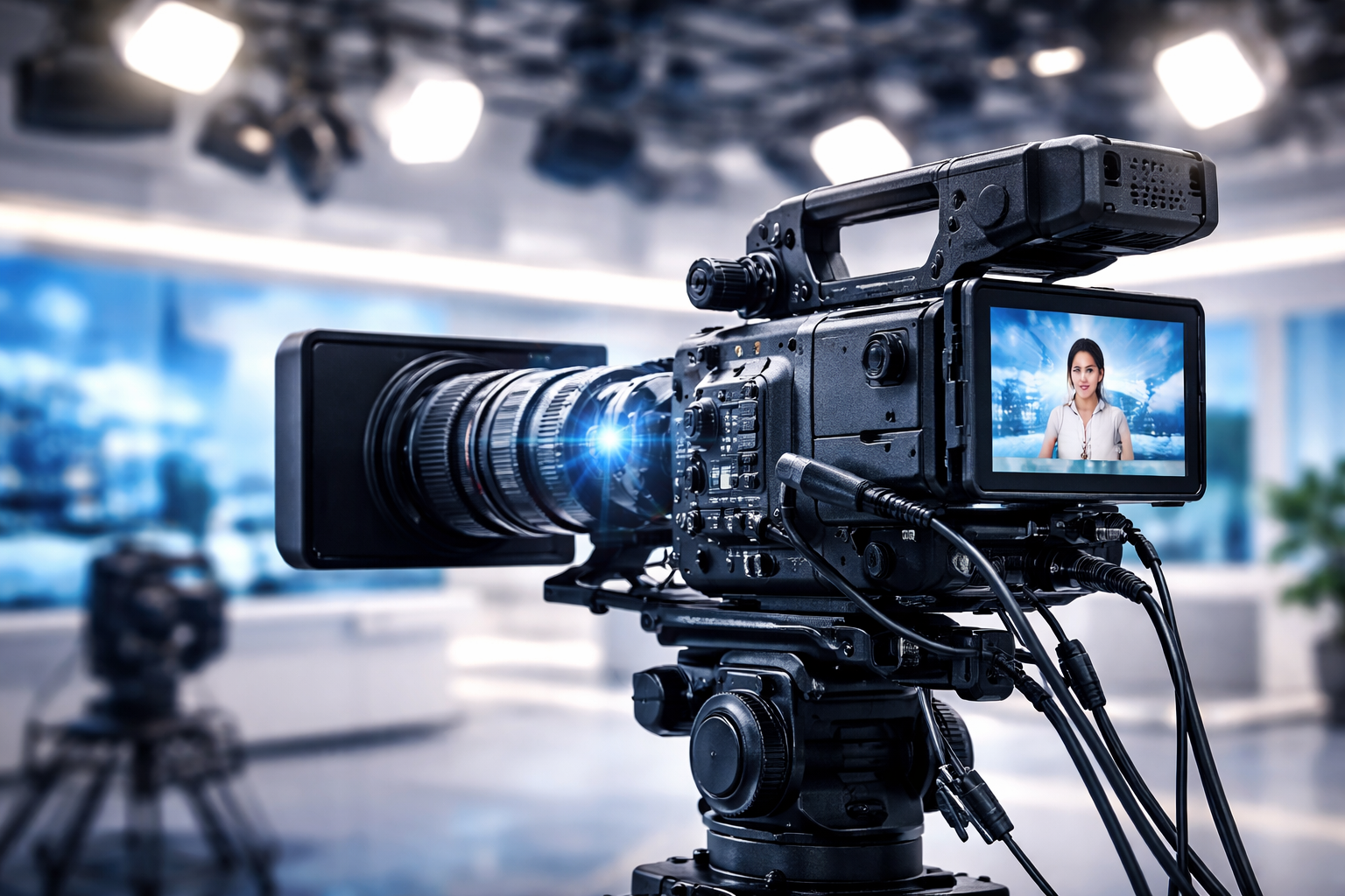 Professional broadcast cameras