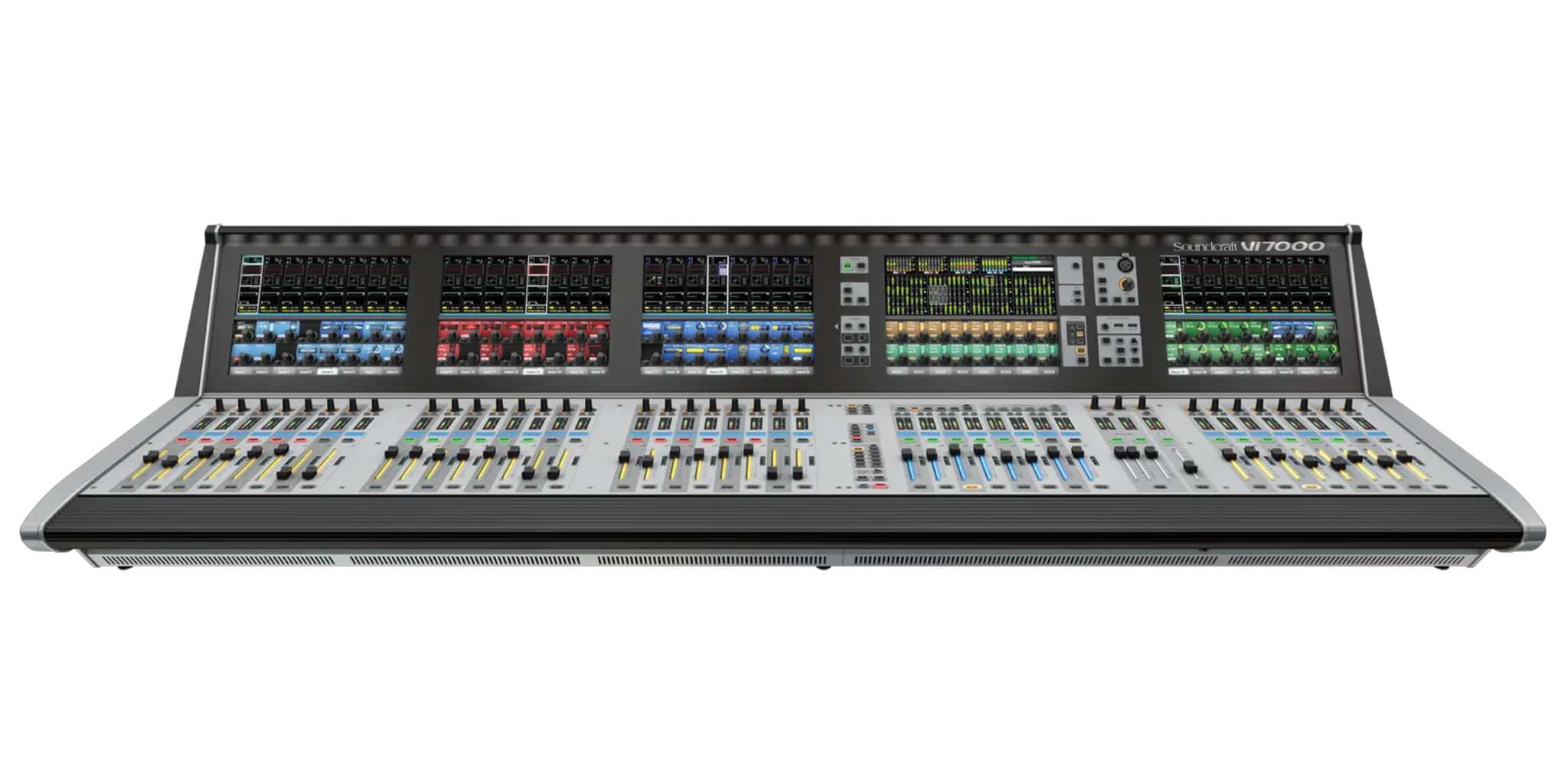 Professional audio mixer consoles