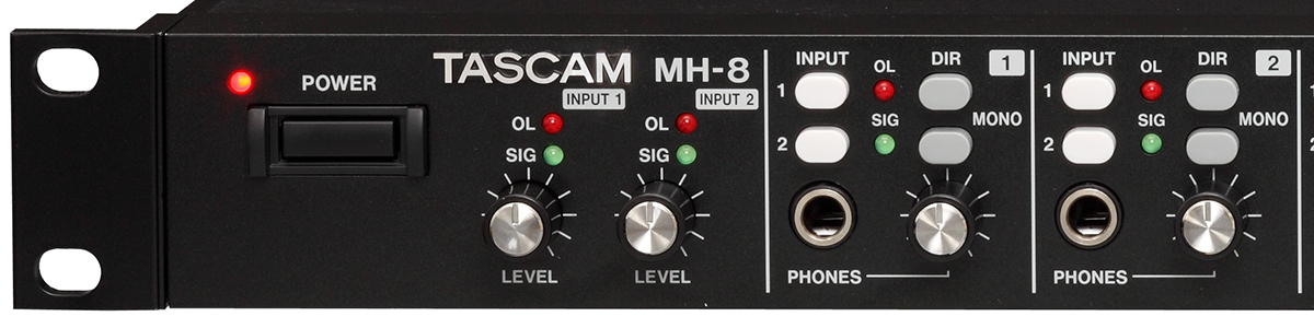 TASCAM MH-8 Headphone Amplifier